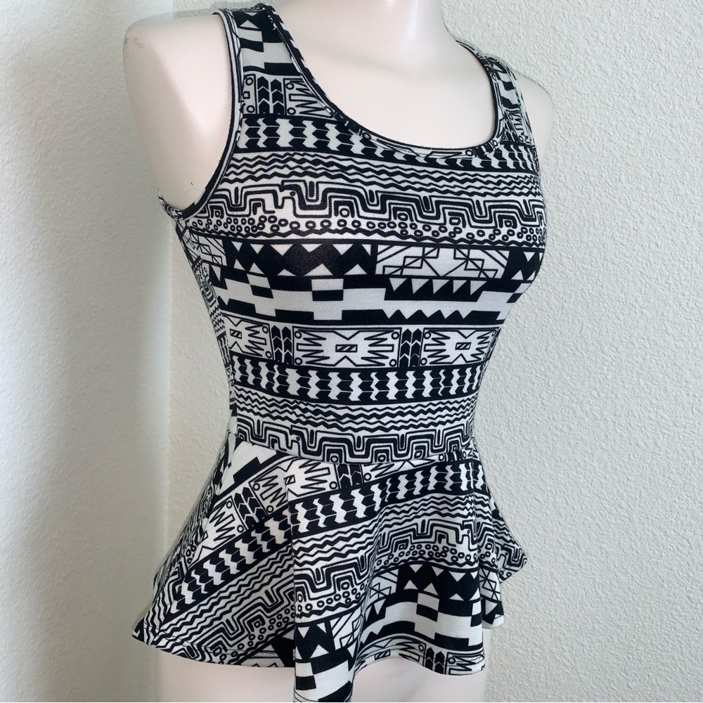 ❌DONATED❌—Tribal Peplum Top